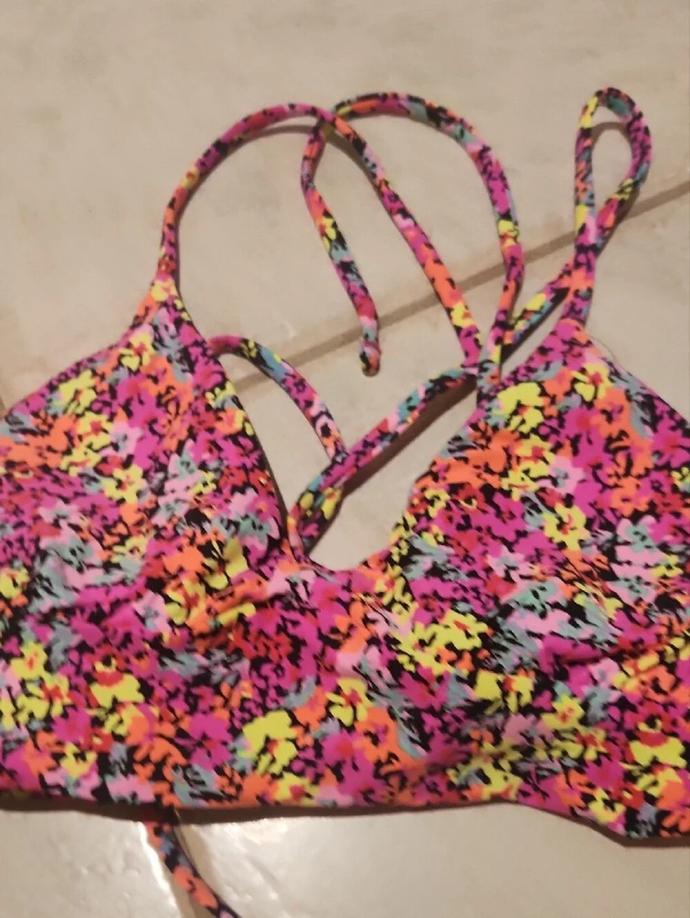 Maaji Pink Multi Floral Bikini Set